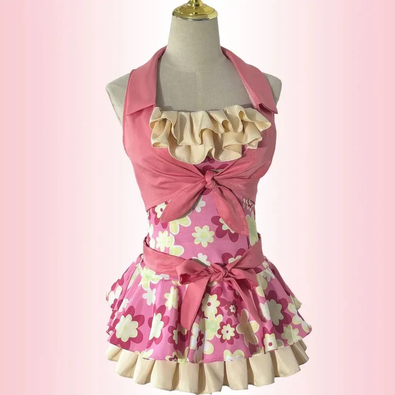 Аниме Хосимия Ичиго Айкацу! Косплей Костюм парик Девушка лето каваи цветок Пляж сексуальный купальник Платье для женщин Хэллоуин костюм