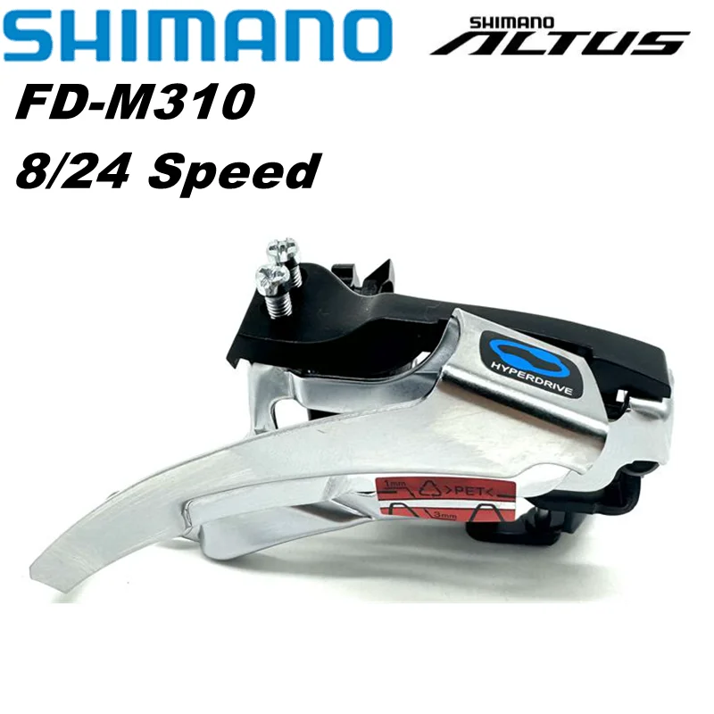 Shimano Altus M310 8 Speed M370 9s Bike Front Derailleur 3x8s 34.9mm Clamp 3x9s FD MTB Mountain Bicycle Shifters