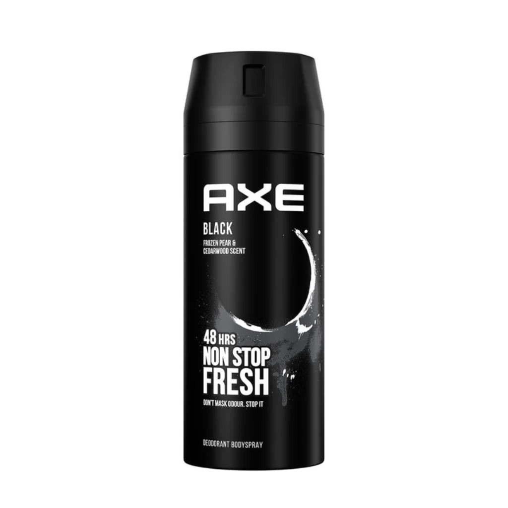 Pack 6x150ml - AXE deodorant man BLACK Spray 48h