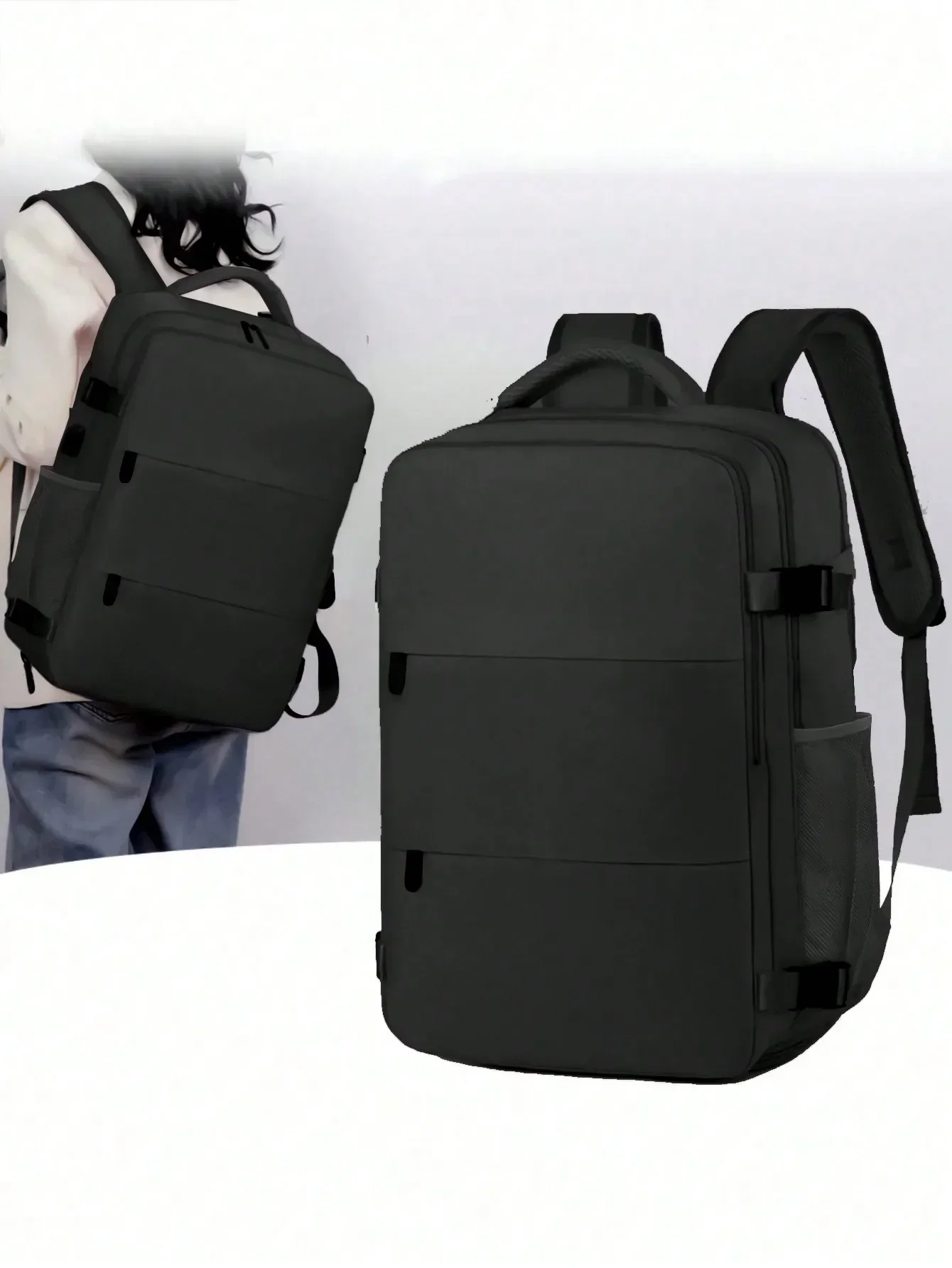 1pcs Large Capacity Multifunctional Business Travel Backpack Suitable For Women, Men, White-Collar Workers, Outdoor Travel