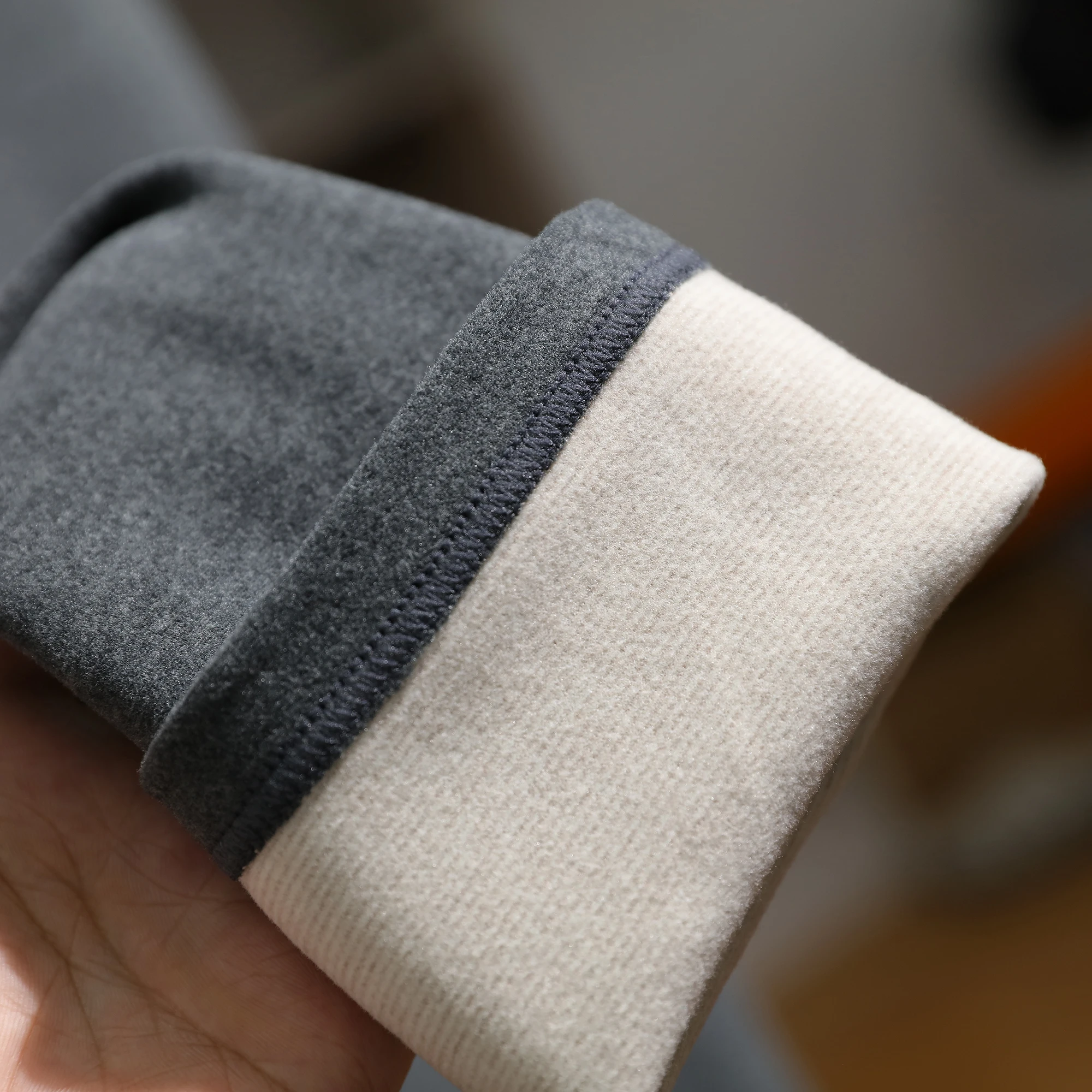 

Зимние теплые волшебные брюки из смеси шерсти и шелка на подкладке, мужское нижнее белье для хранения тепла, домашняя одежда, молодежные длинные брюки