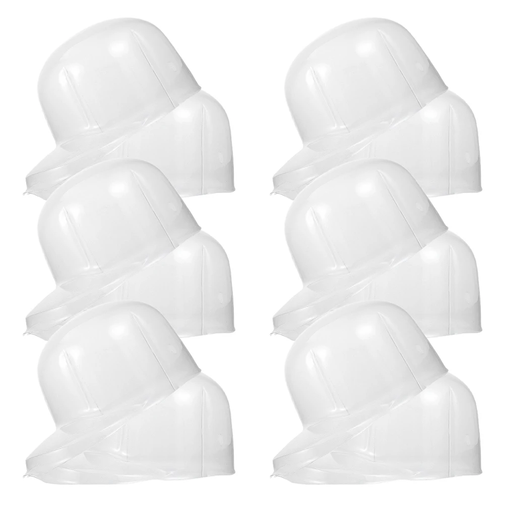 

20pcs Hat Stand Hood Lining Baseball Cap Insert Support Transparent Pvc Form Shaper Display Rack Storage Organizer Anti