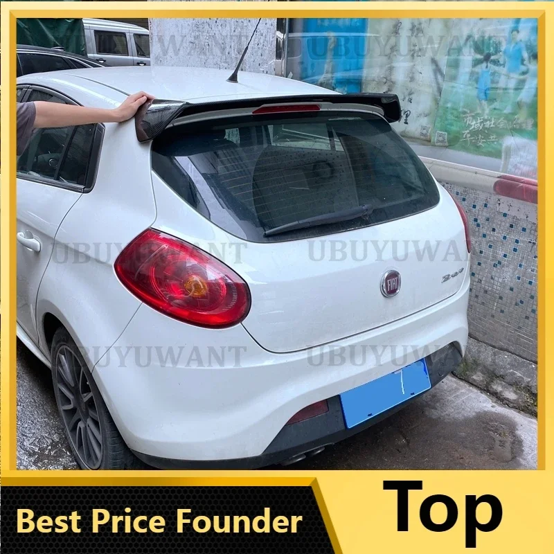 New design For FIAT BRAVO II 2006 to 2016 spoiler high quality spoiler by rear window roof spoiler DIY paint BRAVO spoiler