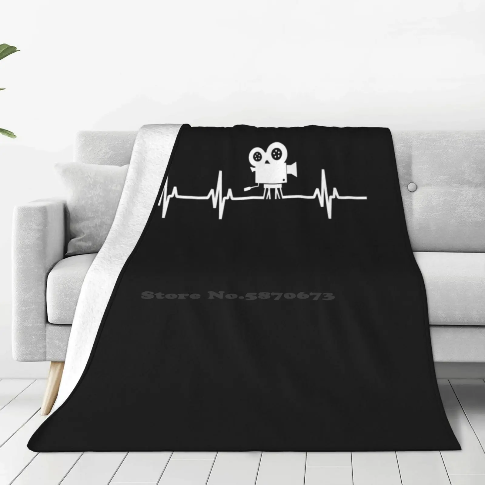 Film Lover Trend Style Funny Fashion Soft Throw Blanket Filmmaker Filmlover Love Films Love Movies Movielover