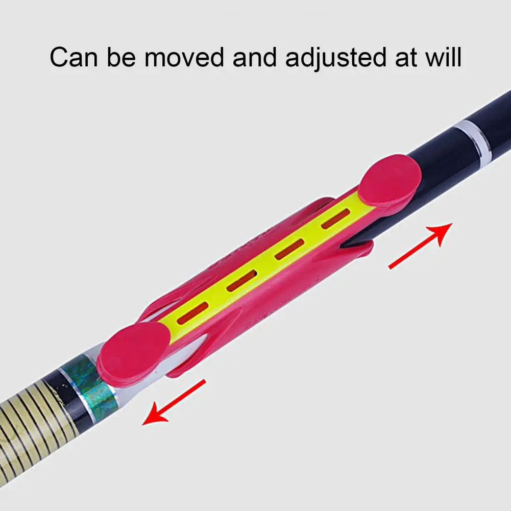 Eco-friendly Fishing Coiling Card  Quick Installation Portable Fishing Coiling Plate  Colorful Fishing Rod Holder Clips