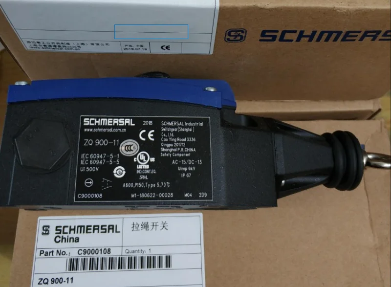 New original SCHMERSAL ZQ900-11 cable switch