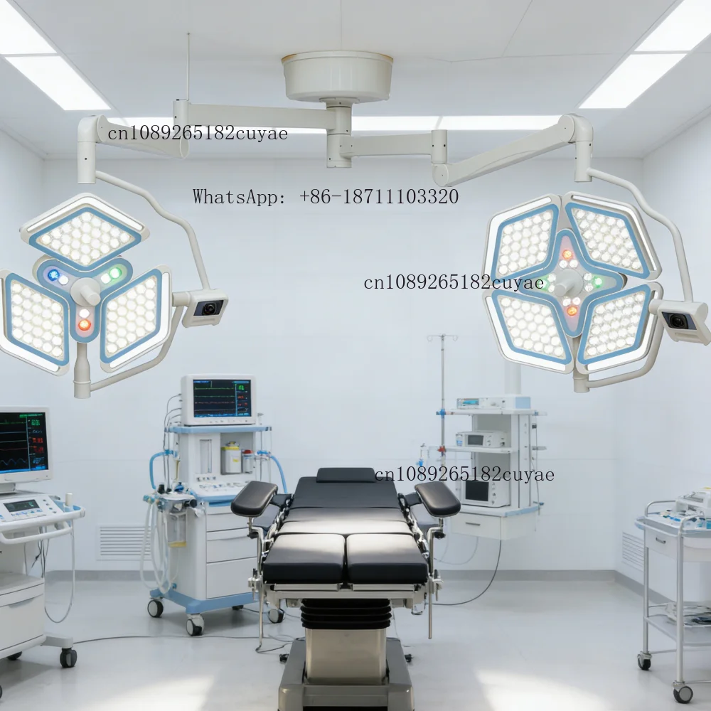 LK Shadowless Lamp LED-700/500 Electric 4+3 PETAL Surgical Lighting Adjustable Bracket for Operating Room Veterinary Hospital CE