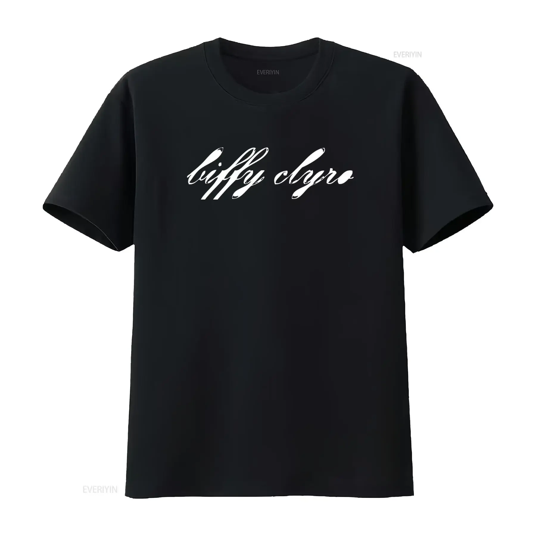 Biffy Clyro Band Print T-Shirt, modisch, lässig, Sommer-Top, Vintage-Stil, gewaschen, weich, modisch, vielseitig, grafisch, atmungsaktiv, Unisex
