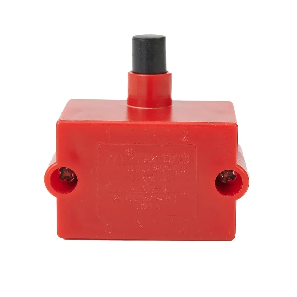 Electric Cutting Machine Switch FA2102B 1PCS 10A 250V Lock On Trigger Button With Plastic Casing For Hardware Applications