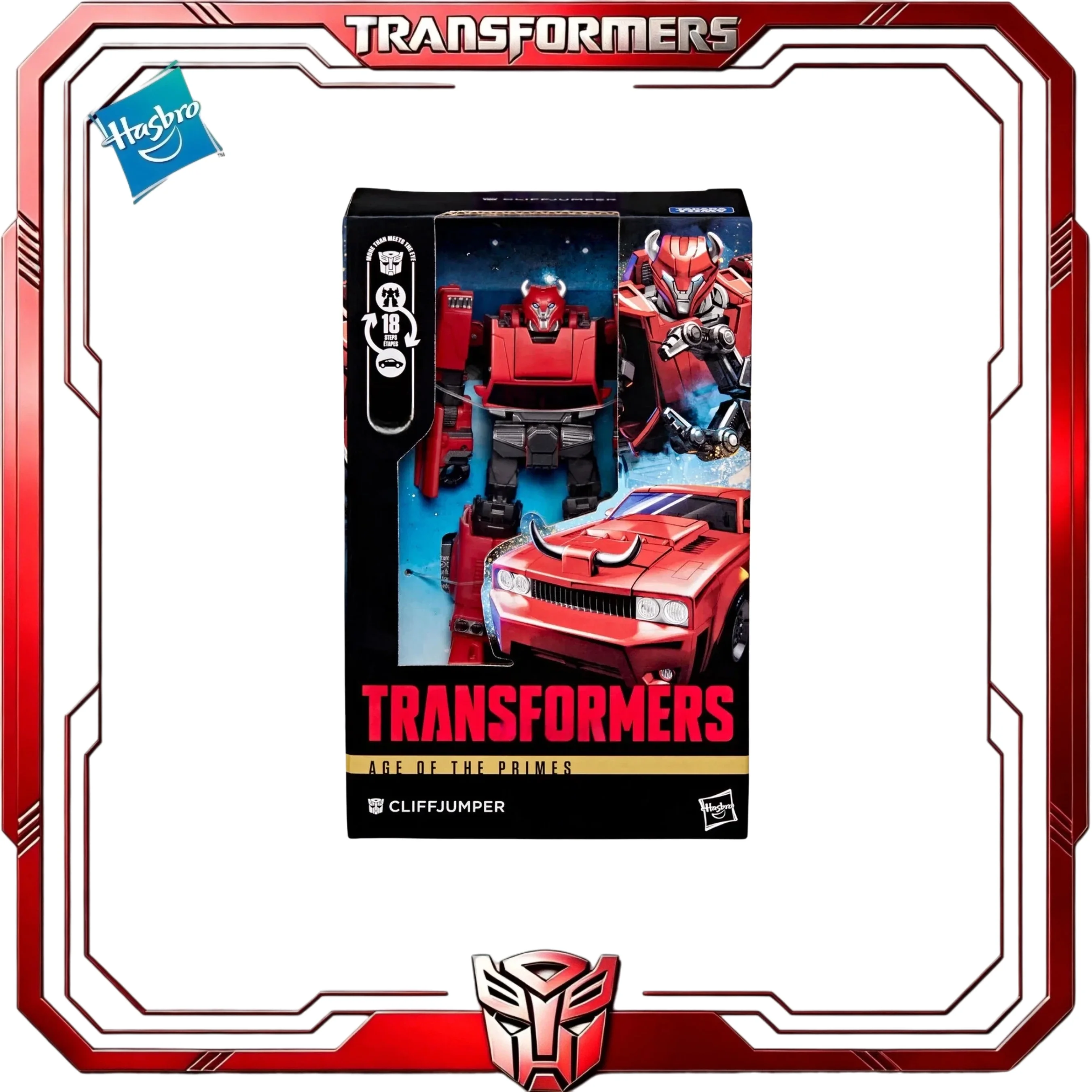 In Stock Hasbro Transformers Age of the Primes Cliffjumper Deluxe Hobby Collection Gift Figure