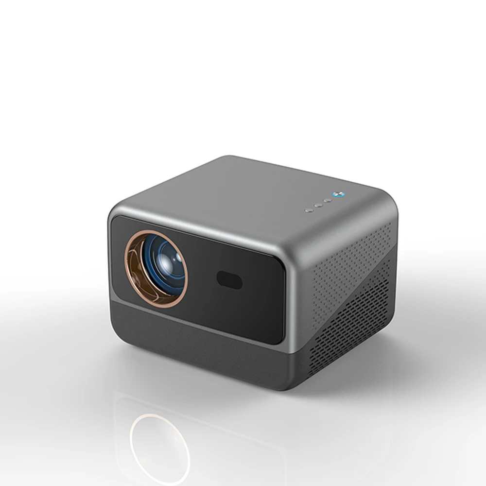 N1 Portable Projector LED-Enclosed Auto-focus Proyector 500 ANSI 1080P Physical Resolution 4K Android 10 Projector Cinema