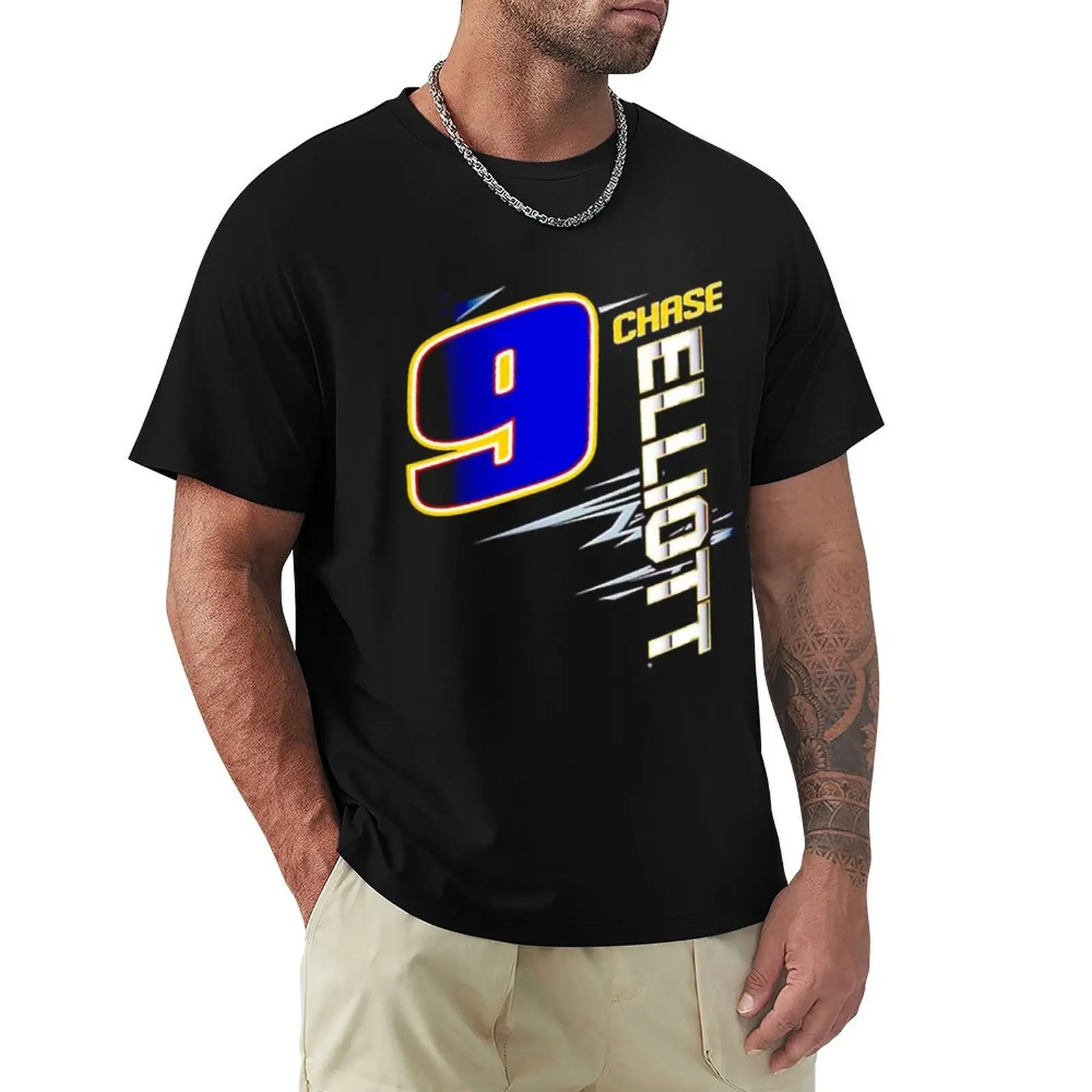 Chase Elliot Hendrick Motorsports, camiseta informal de talla grande de la Copa NASCAR 2022