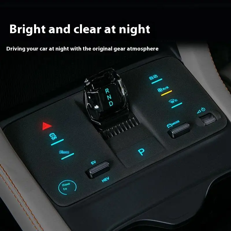 

Car Central Control Protective Cover Central Control Panel Button Cover Protective Pad For BYD Song Plus Champion Edition