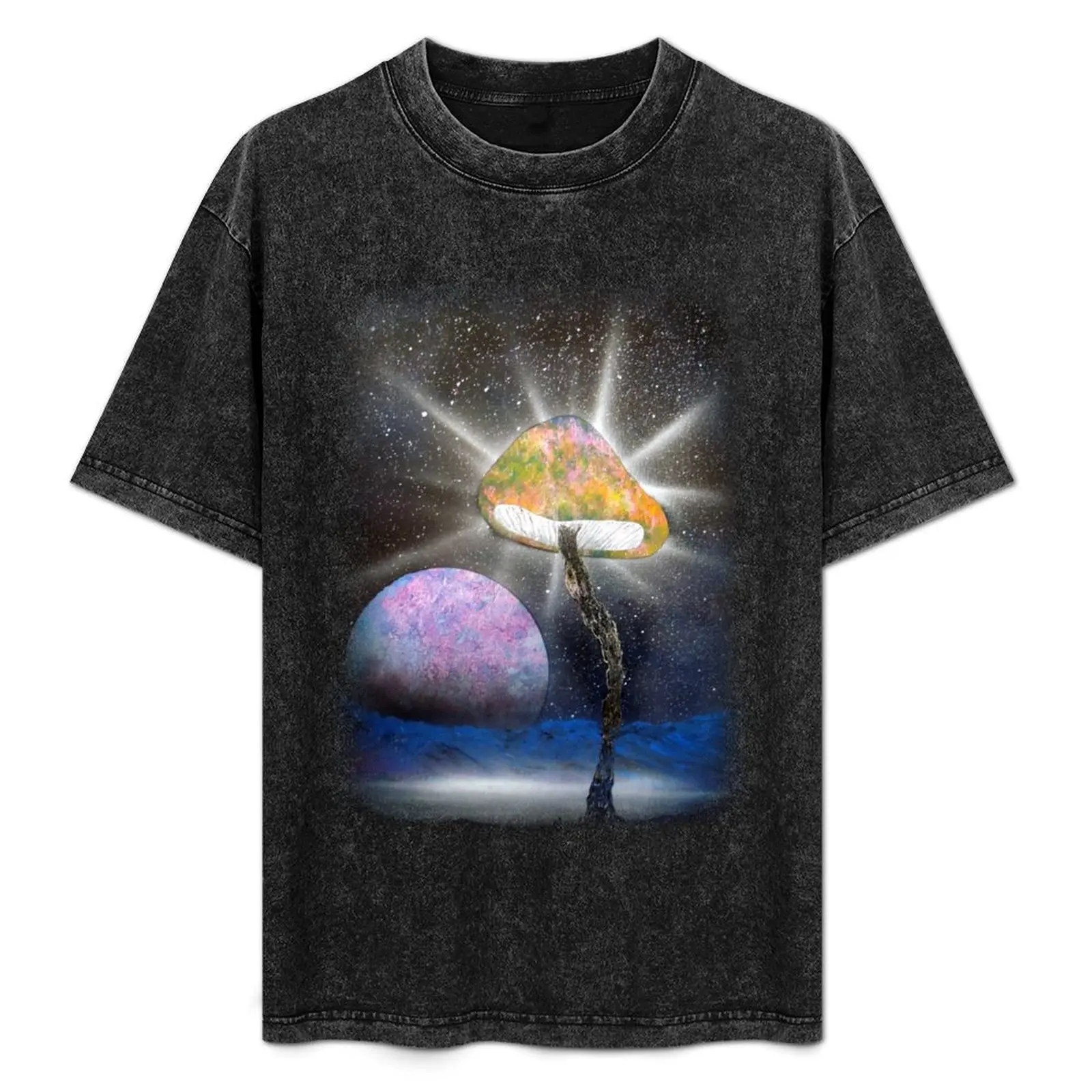 

The Power of the Fungal Planet T-Shirt Plus Size Loose Fit T-Shirt