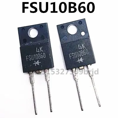 Original nuevo 5 uds/FSU10B60 TO-220F