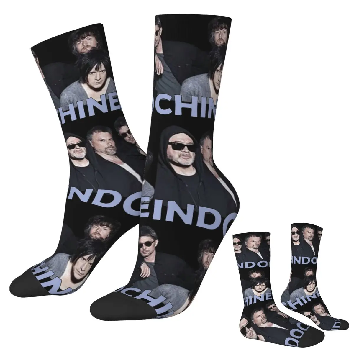 Indochine meias harajuku meias de alta qualidade durante toda a temporada meias longas acessórios para presentes de natal da mulher do homem