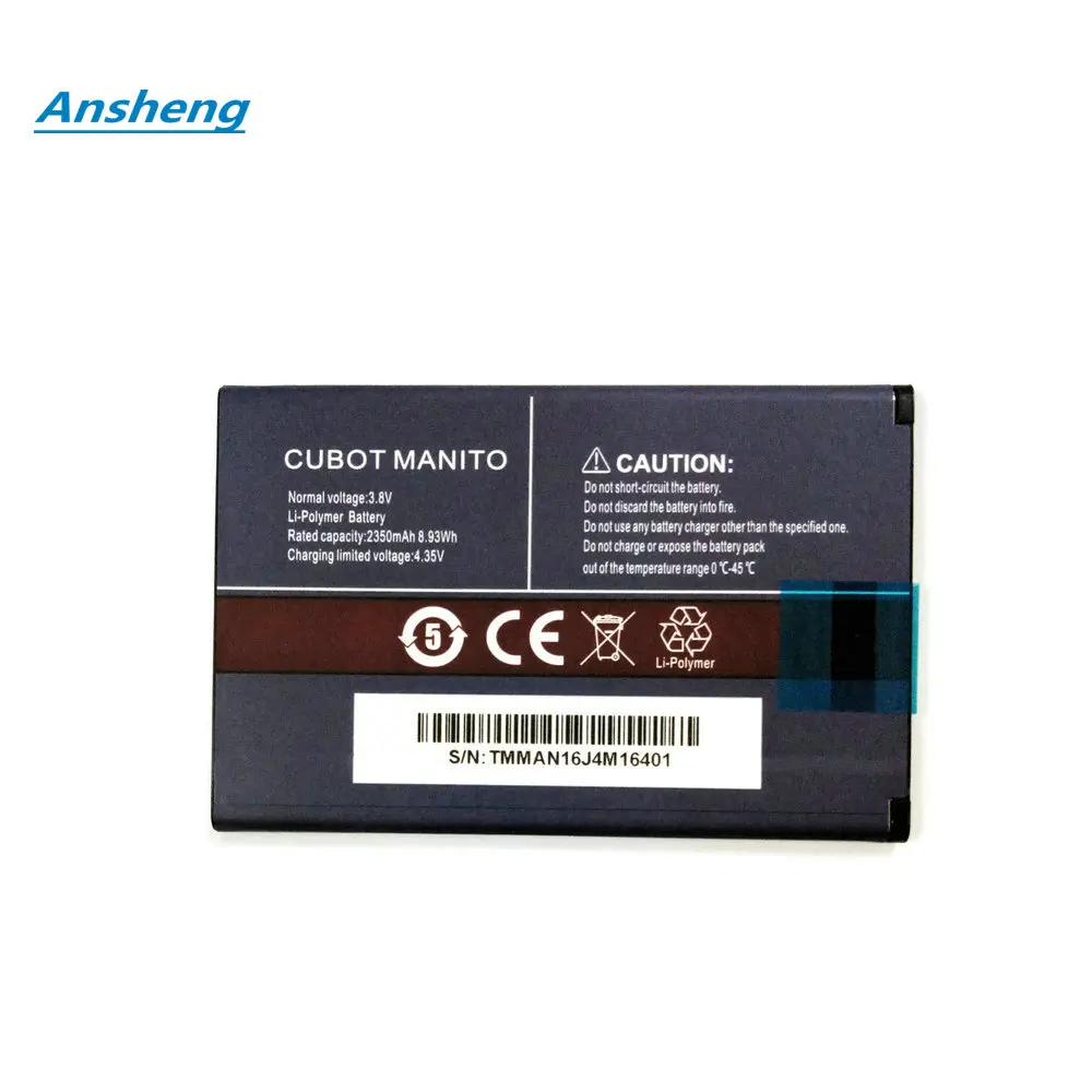 Original 3.8V 2350mAh Battery For Cubot Manito Mobile Phone