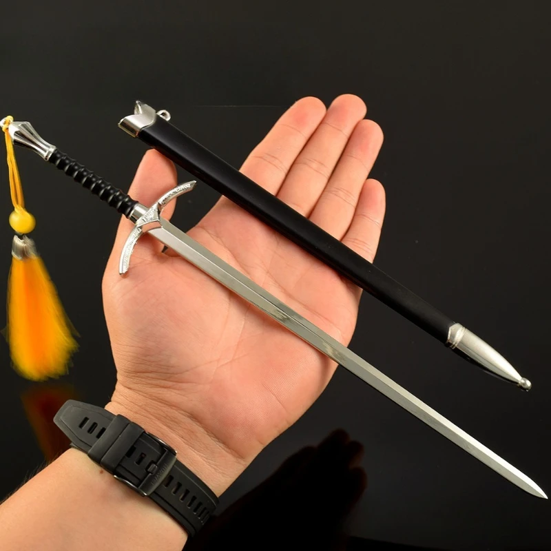 30cm New Game Figure Peripheral Glamdring Metal Craftsmanship Props Model Desktop Decoration Ornaments Boys Birthday Gifts Toys