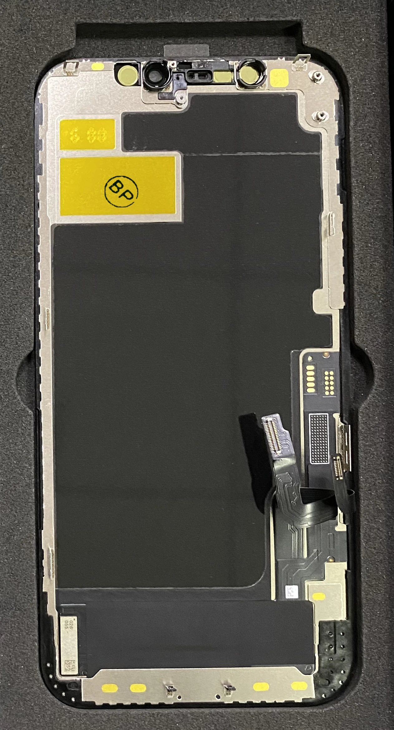 Imagem -05 - Nenhum Toque ic Chips Incell Tela Oled para Iphone 11 11 Pro Max 12 Lcd Assembléia Resolver Tela Não-genuína Pop up Problema