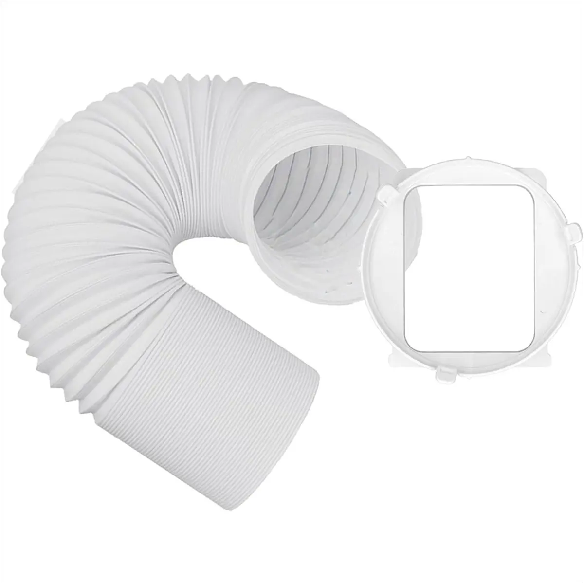 *AAT52 For 5.9 Inch Exhaust Duct Interface for Portable Air Conditioner A/C Hose Tube Pipe Connector