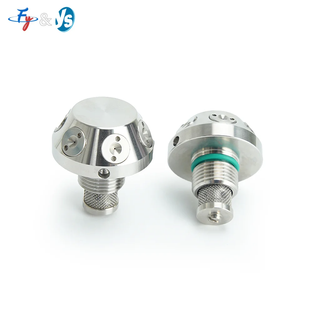XSW Stainless Steel Fine Mist Spray Nozzle High Pressure Water Mist Fire Sprinkler Nozzle For Fire‑fighting System Replacement