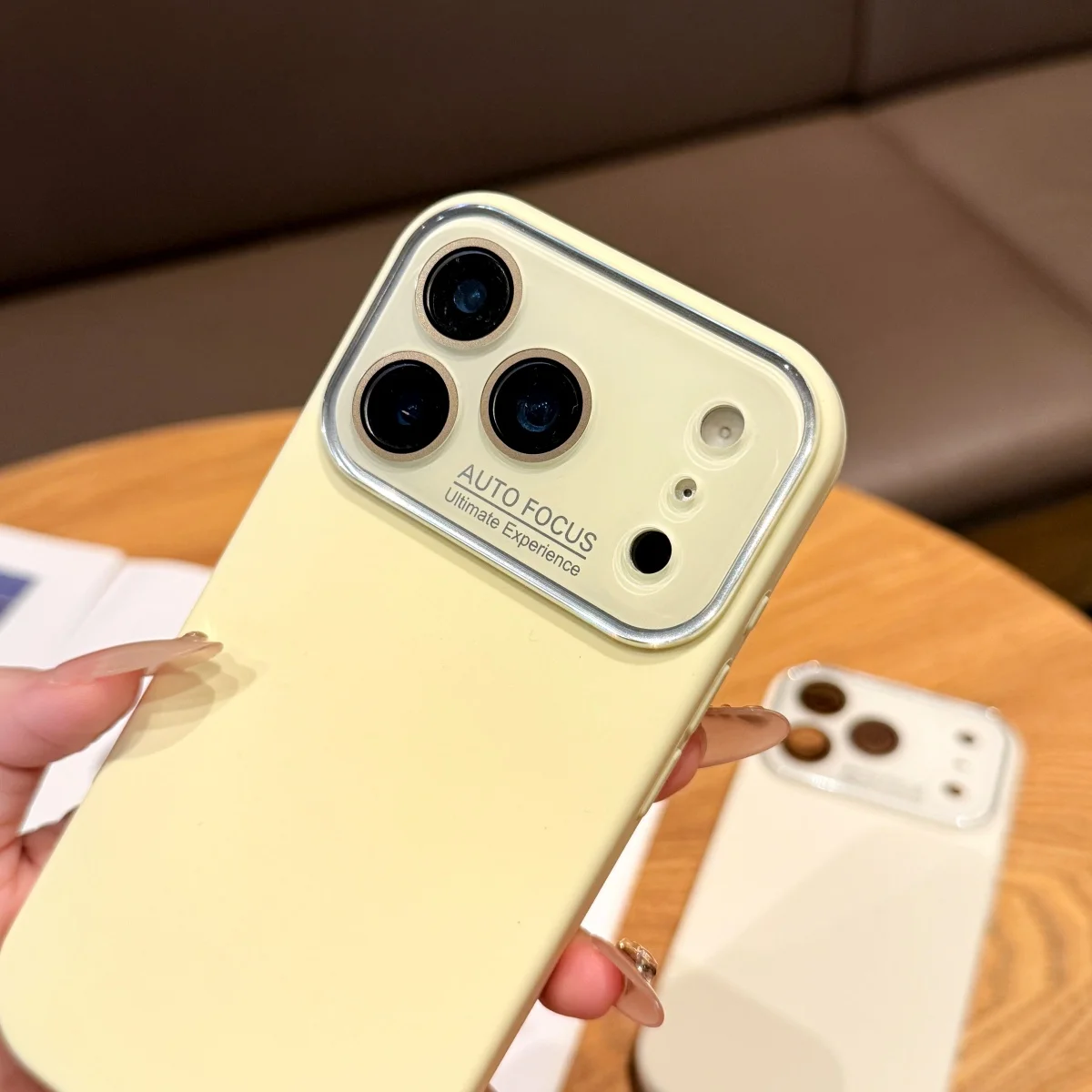 Advanced Large Window Liquid Silicone Phone Case For iPhone 18 17 16 15 14 Pro Max 18 Pro 13 Candy Color Soft Shockproof Cover