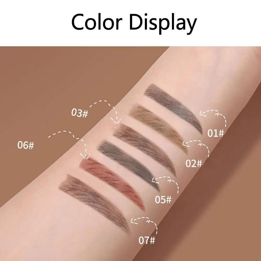 Enhancers Makeup Tool Female Fog Eyebrow Wooden Microblading Marker Pen Hard Eyebrow Pencil Eye Brow Tint Permanent Tattoo Pen