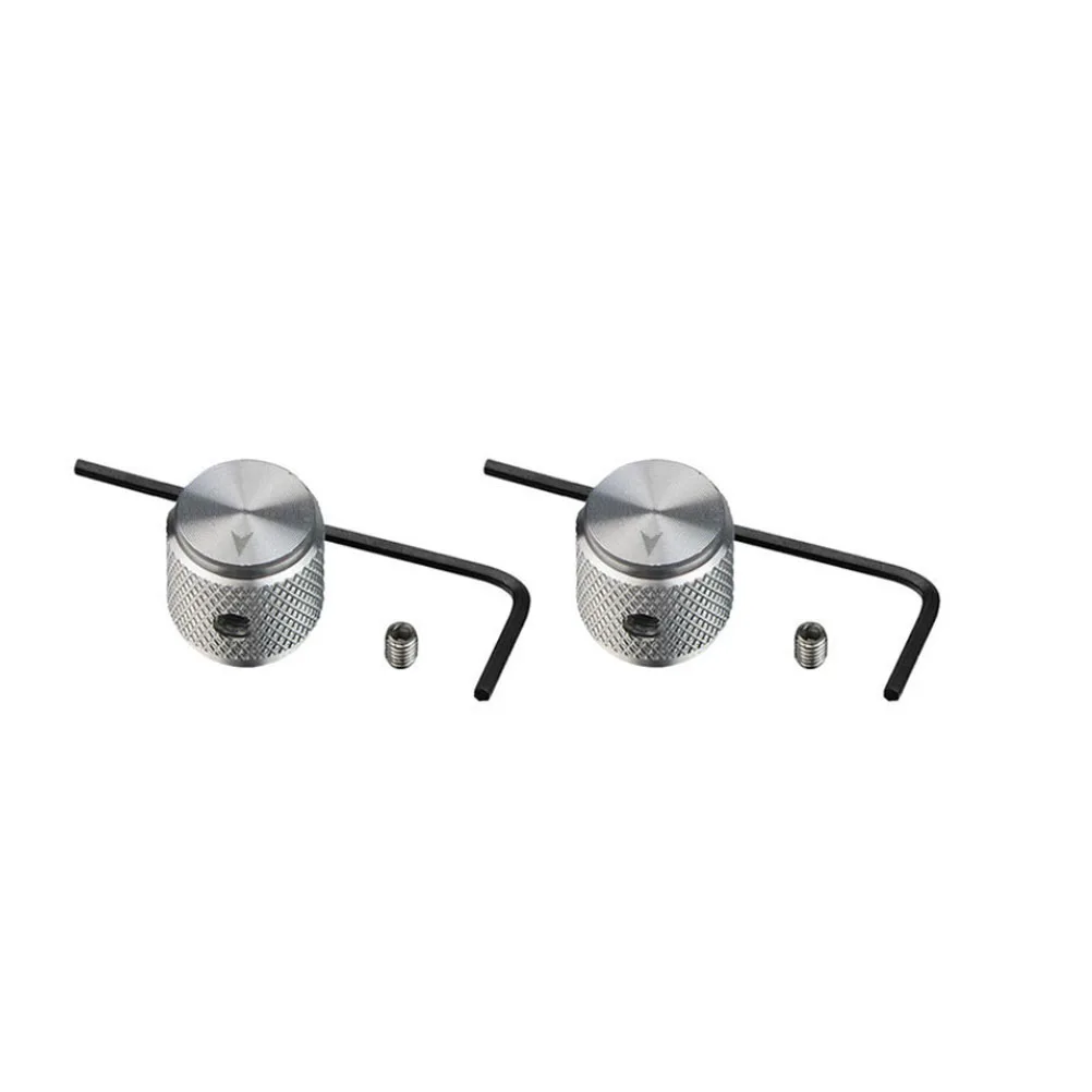 

2 Sets Knurled Potentiometer Knob Cap Acoustic Guitar Accessories Volume for Electric