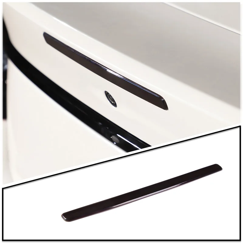 Smoke Transparent Grey ABS Rear Trunk Brake Light Trim Cover Exterior Decor Accessories For Toyota 86 Subaru BRZ 2022+