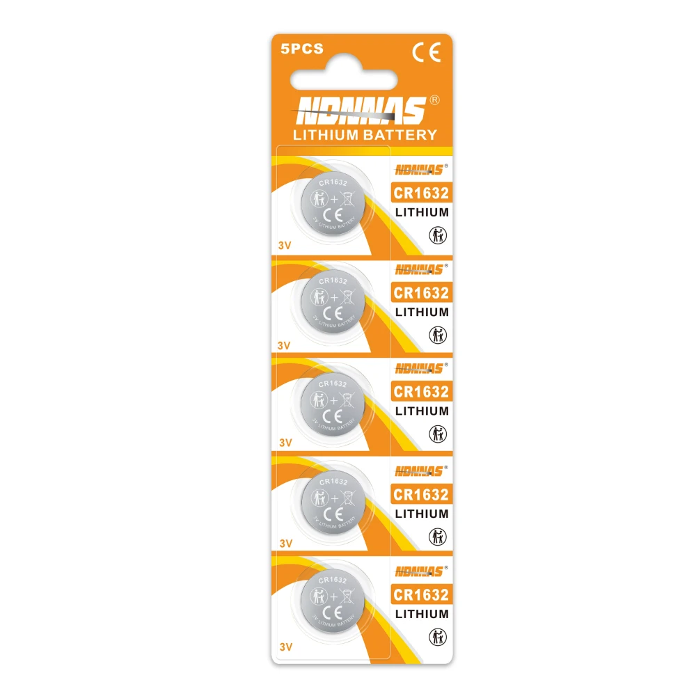 2-90PCS Button Batteries CR1632 DL1632 BR1632 LM1632ECR1632 3V Lithium Battery Mercury free Coin Cells For Watch Car Toys Key