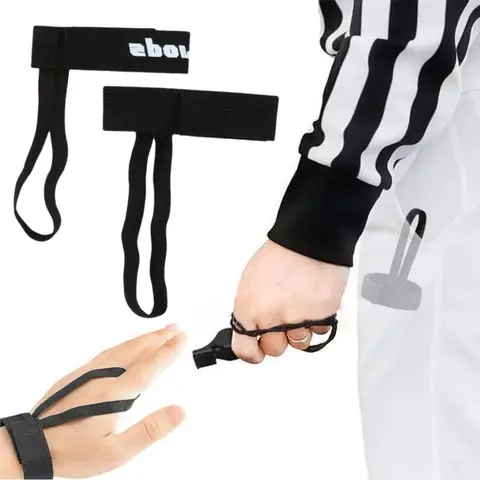 Football Referee Wristband 2Pcs Referee Wristbands Referee Equipment Down Indicator Wrist For Match Sports Football Accessories