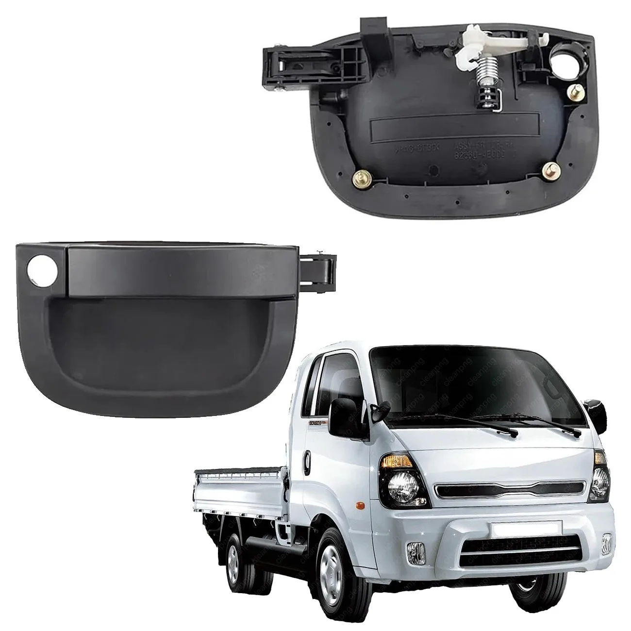 

Outside Door Handle Front Left Right For Kia Bongo 3 K2500 K2700 K2900 K3000S 2006+ 82650-4E000 82660-4E000 Exterior Accessories