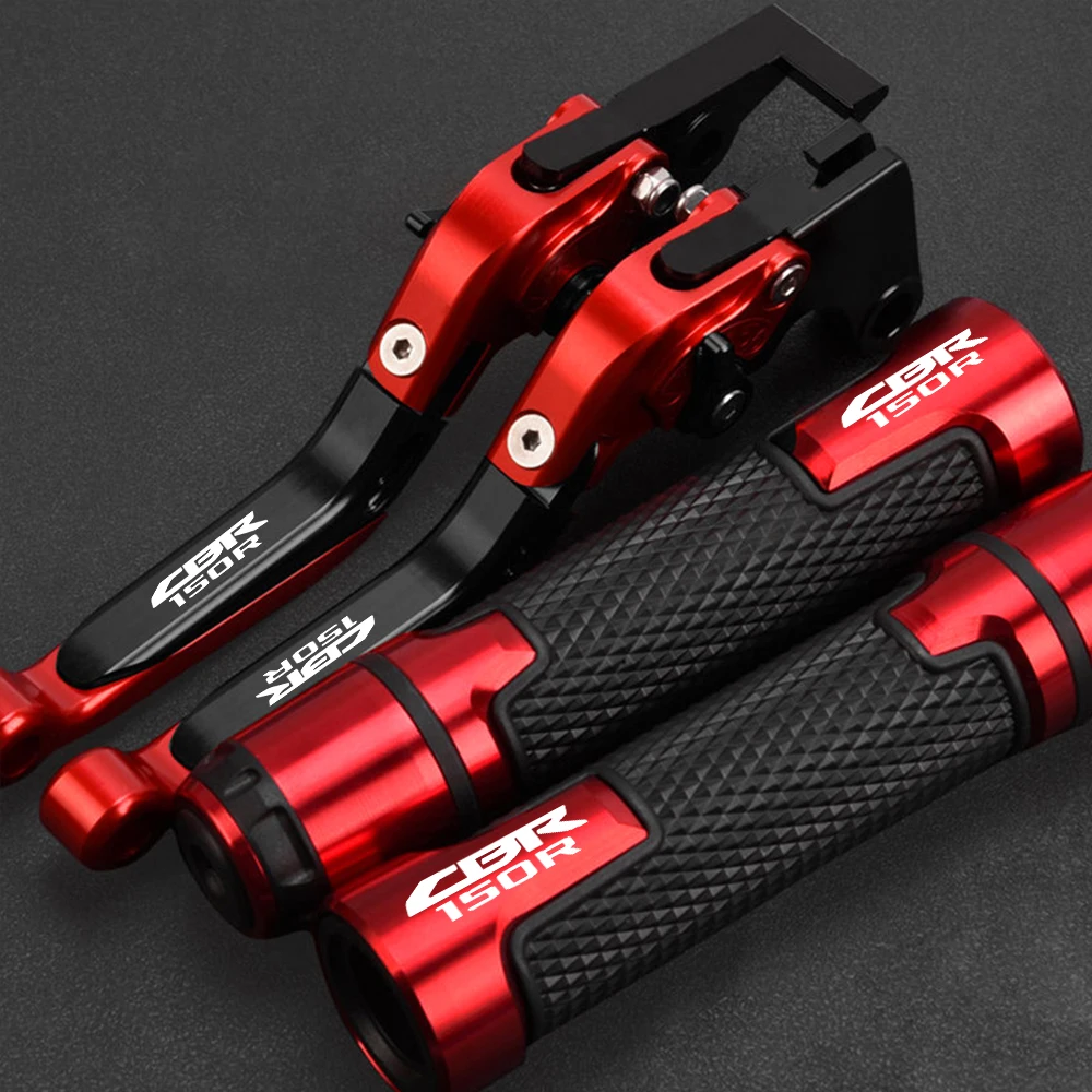 

FOR Honda CBR150R CBR 150R CBR150 R 2004 2005 2006 2007 2008 2009 2010 CNC Motorcycle Brake Clutch Lever Handlebar HandGrip end