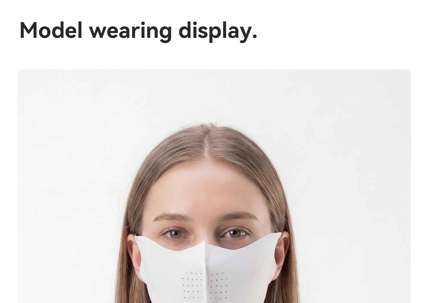 Close fit face cover