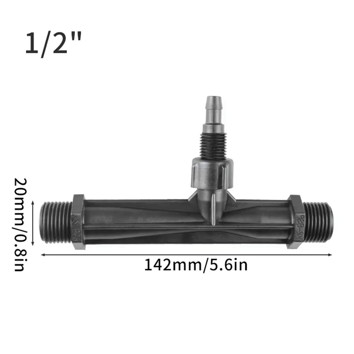 

ABXHA 1/2 Inch 3/4 Inch 1 Inch Venturi Ejector Male Thread Automatic Venturi Mixer Agriculture Drip Irrigation Device