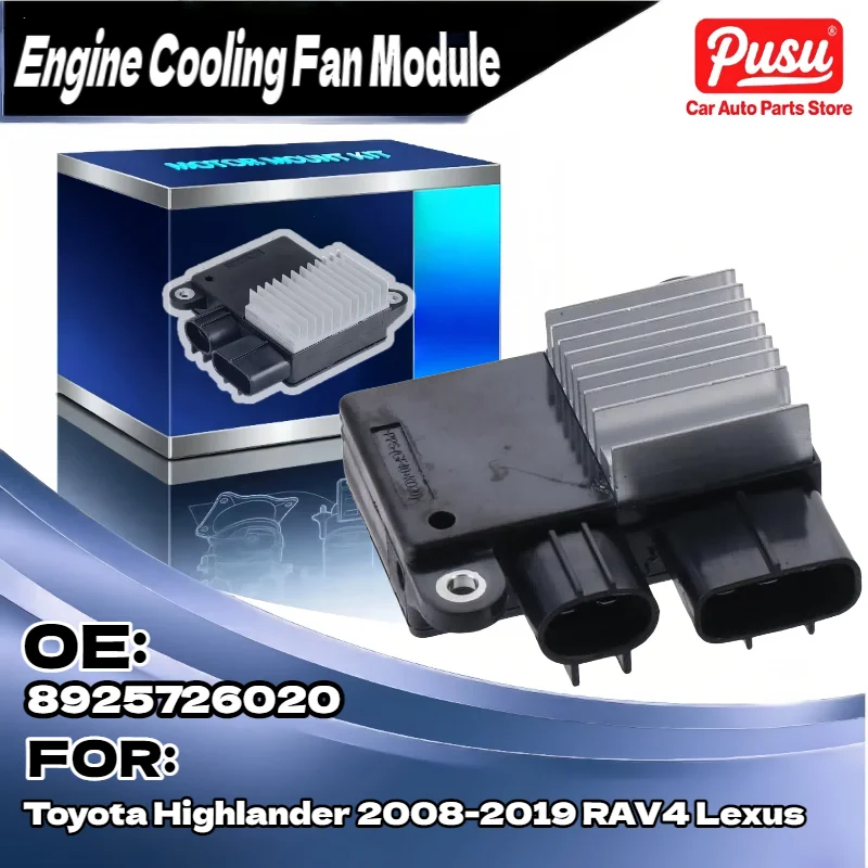

Fan Control Module For Toyota Highlander RAV4 For Lexus 2008 2019 Replacement Part 8925726020 2030295