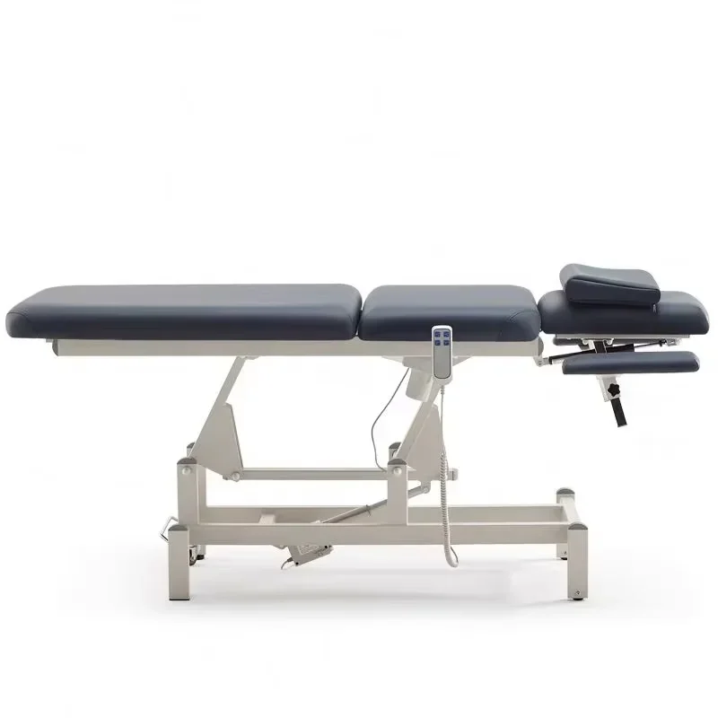 2026 Wholesale Electric Massage Bed Stretcher Electric Chiropractic Bed Movable Electric Beauty Bed