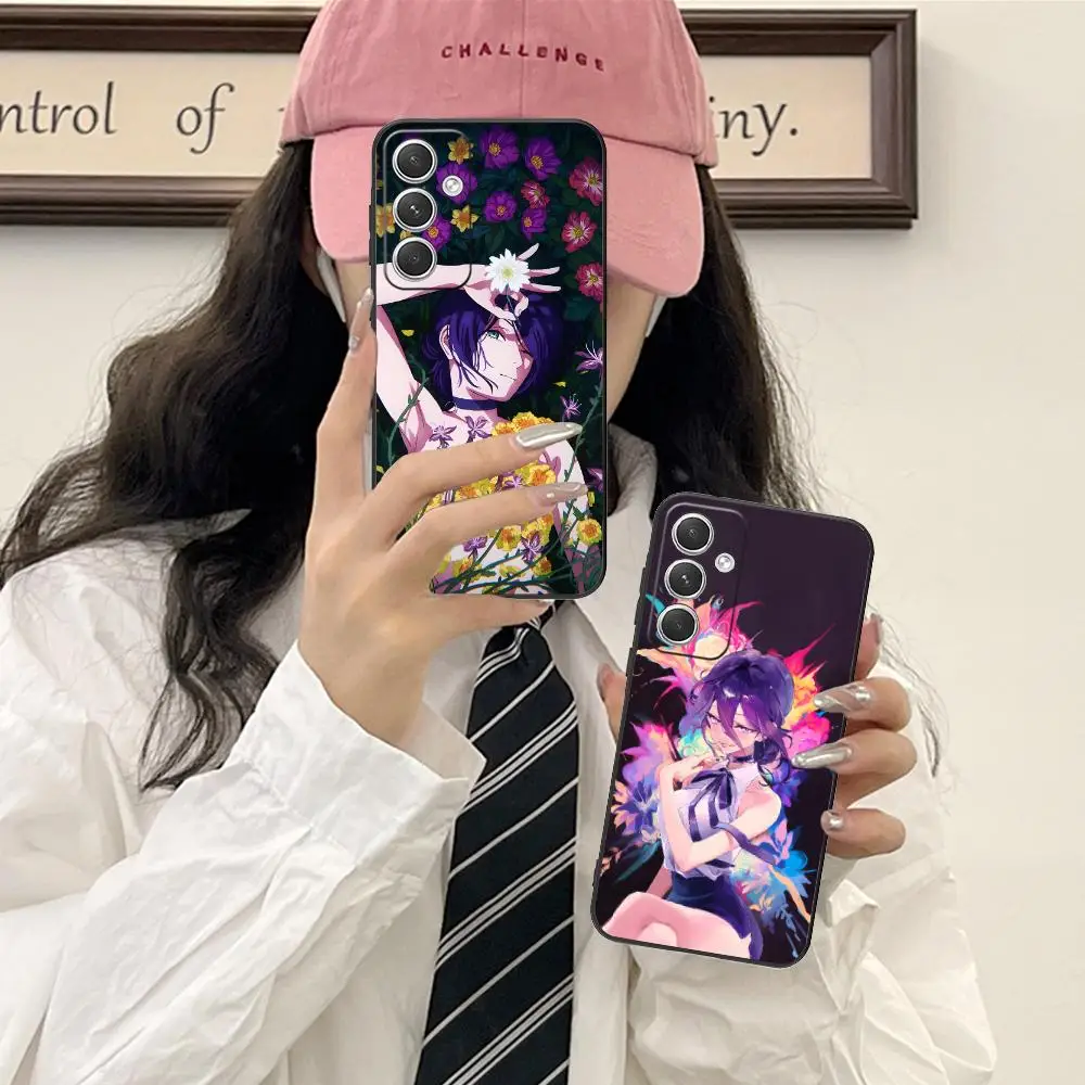 

Чехол для мобильного телефона Chainsaw Reze для Samsung Galaxy S25 S24 S23 S22 S21 S20 Note20 Plus FE Ultra Color Cover для смартфона Pretty