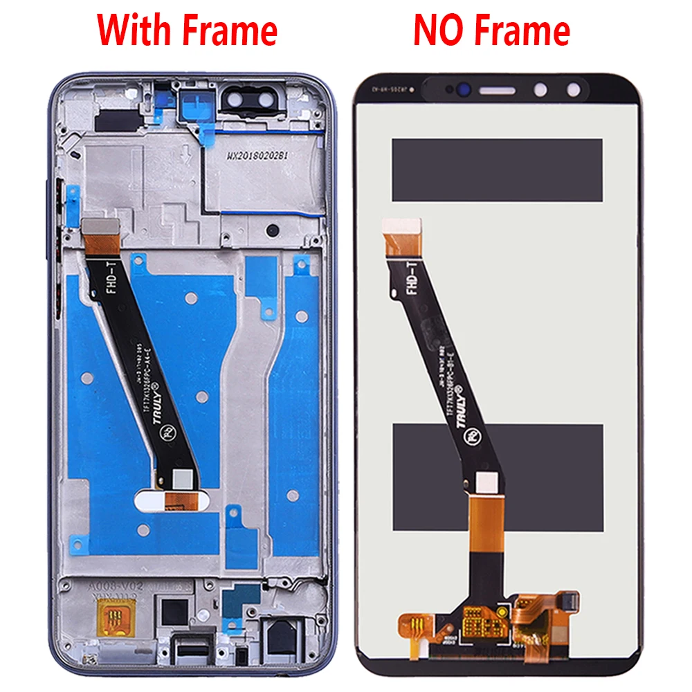 5.65\'\' LCD For Huawei Honor 9 lite Display Touch Screen For Huawei Honor 9 Lite LCD Display No/With Frame Digitizer LLD-L31