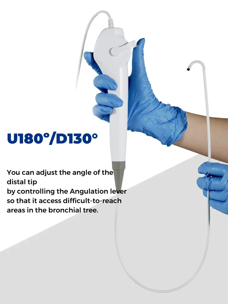 Besdata rhinolaryngoscopie usb rhinolaryngoscope flexible à usage unique pour rhinolaryngoscop ent 3,2mm