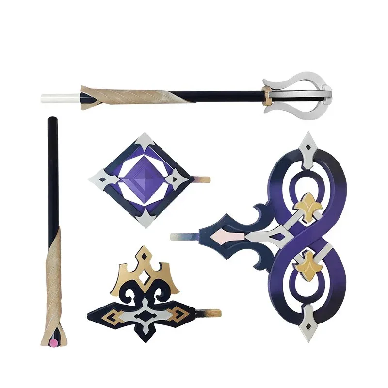 Juego Honkai: Star Rail Herta Wand Cosplay Prop varitas brillantes adorno de Halloween decoración accesorios de graduación 170CM y 35CM sk;m1