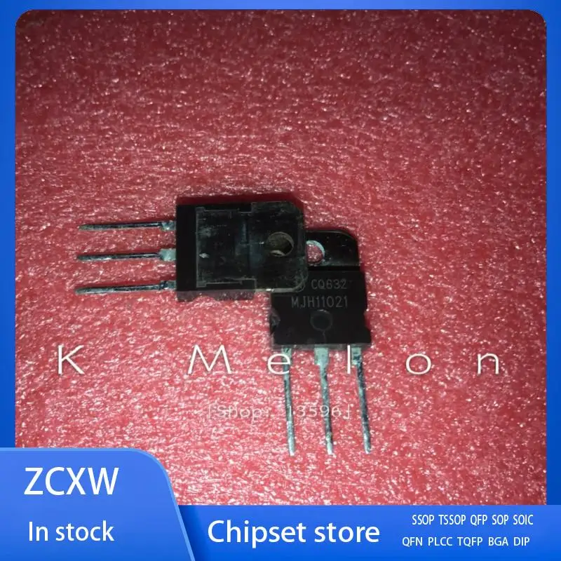 5pairs/10Pairs  MJH11021G MJH11021 + MJH11022G MJH11022 TO-218 / TO-247