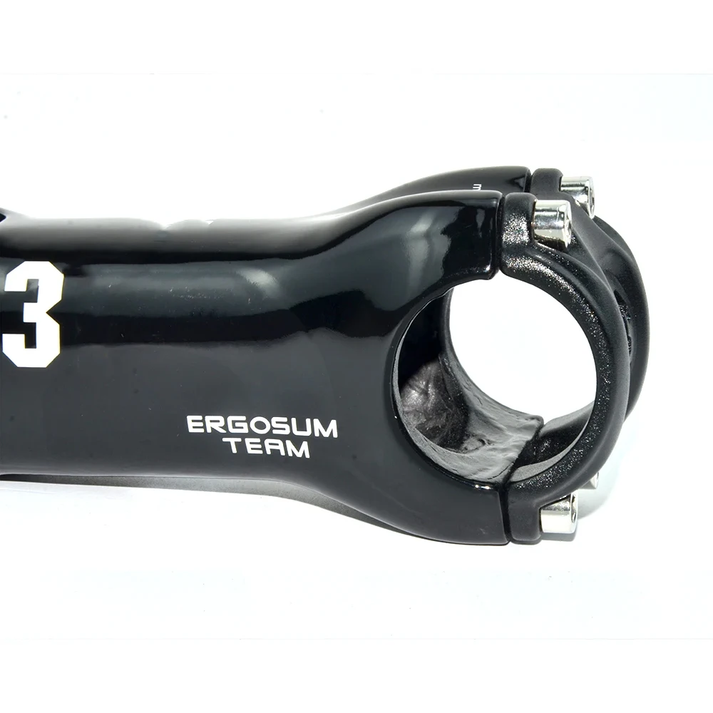 أعلى العلامة التجارية الكربون جذع دراجة الطريق دراجة الجذعية T800 ألياف الكربون الجبلية الجذعية زاوية سوداء 6/17 ° أجزاء الدراجة بقطر 28.6 ملم #4