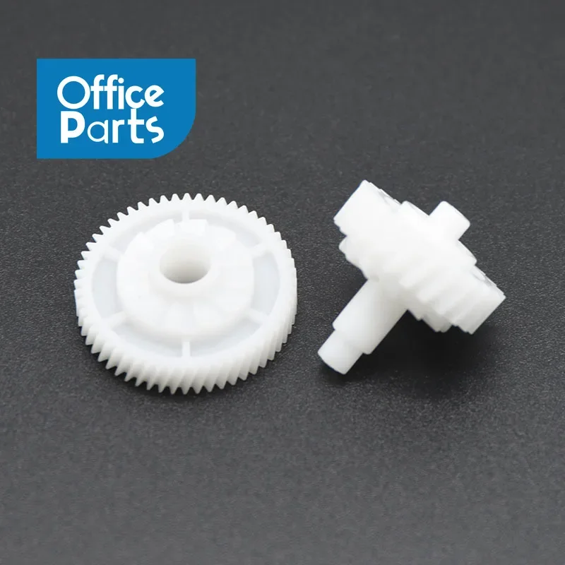 100sets RU6-0018 RU6-0018-000 Fuser Drive Gear 23T 56T for HP P1505 P1505n M1120 M1120n M1522 M1522n 1505 1120 1522