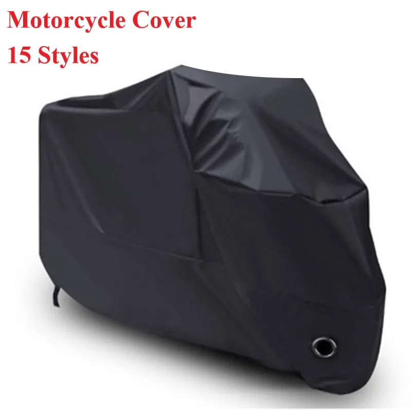 

Universal Motorcycle Protect Cover Outdoor indoor Anti-UV Coating Cloth Waterproof Dustproof Sunproof For Bike Scooter Motorbike