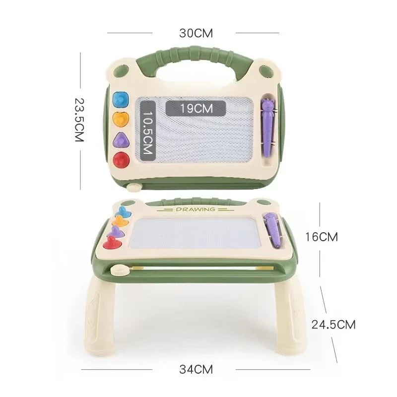 

Large Graffiti Drawing Board Table Magnetic Children's Writing Drawing Board