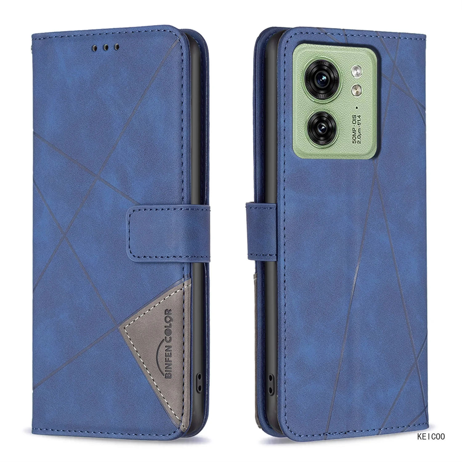 Magnetic Closure Flip Cover Leather Case For Motorola Moto Edge 40 Edge40 5G XT2303-2 Protective Shell Card Slots Wallet Clip