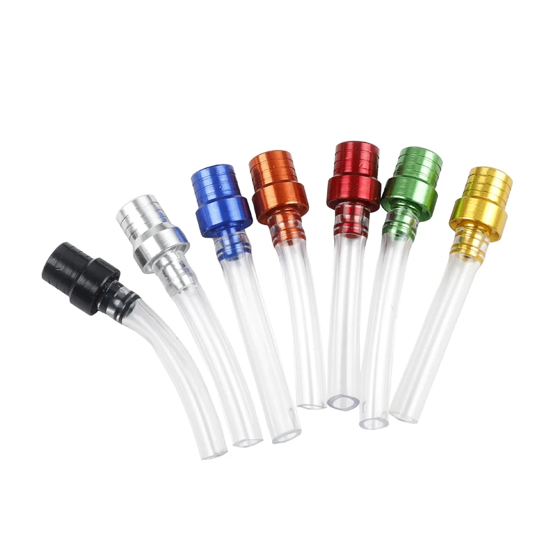 Sincerely recommend7 Colors 1 Piece Universal Aluminum Motorcycle Gas Gasoline Fuel Cap 2 Breather Hose ATV 2 Way Valve Breather