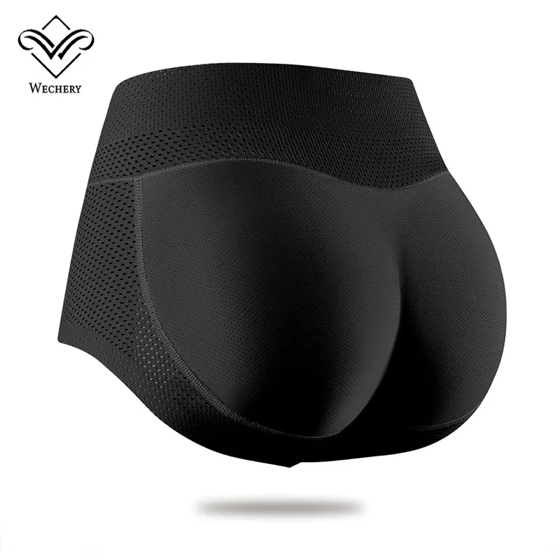 Hollow Out Padding Panties Cotton Lining One-Piece Hip Pad Buttock Shapewear Women Shaping Clothing Sponge Fake Ass