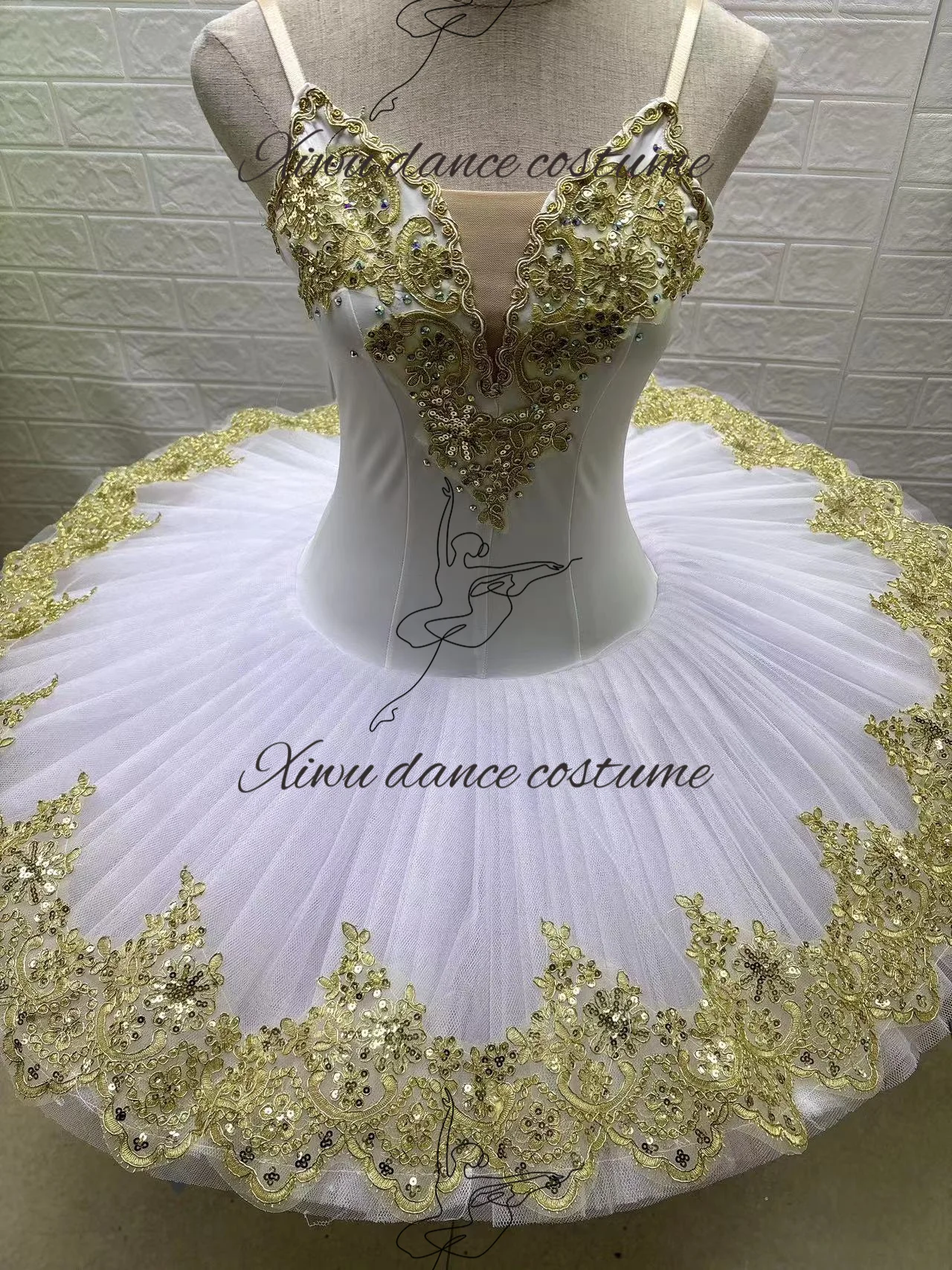 Professional high-quality custom-size ballet performance ballet costume high-end competition ballet dress